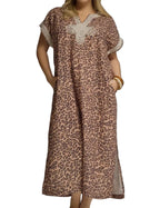 Leo Print Midi