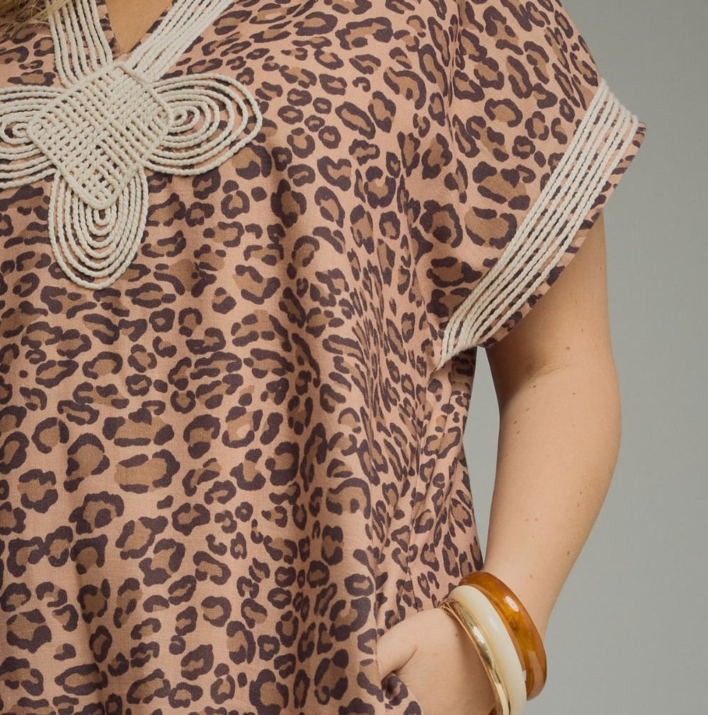Leo Print Midi