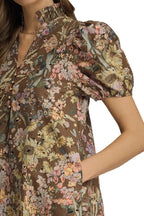 Cora Floral Eyelet Midi