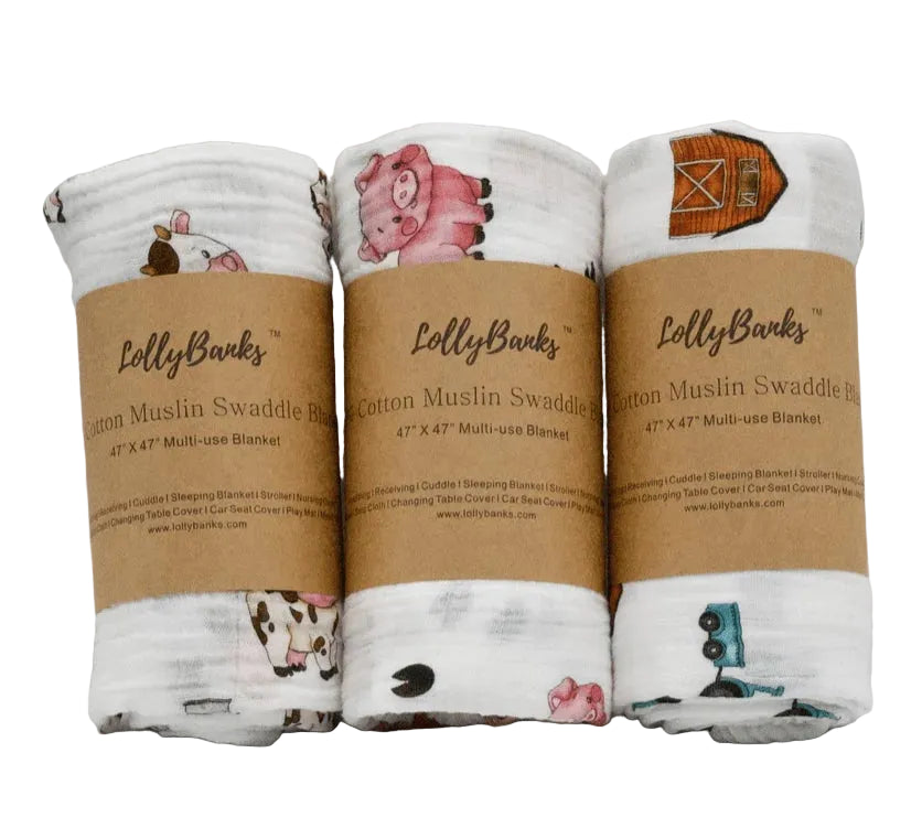 Lolly Banks Muslin Swaddle