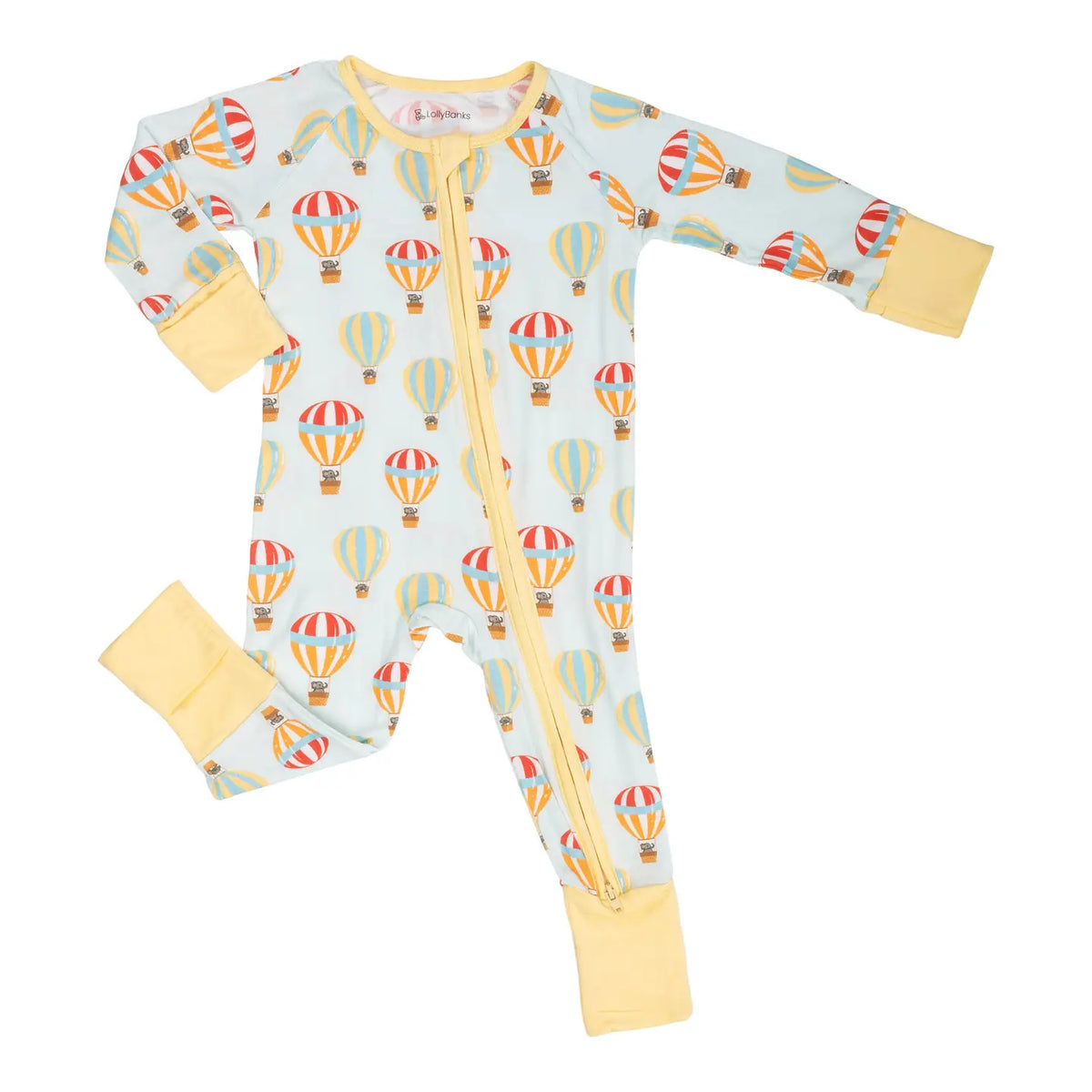 Convertible Baby Zipper Pajama Hot Air Balloon