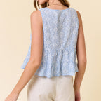 Isla Eyelet Tie Tank