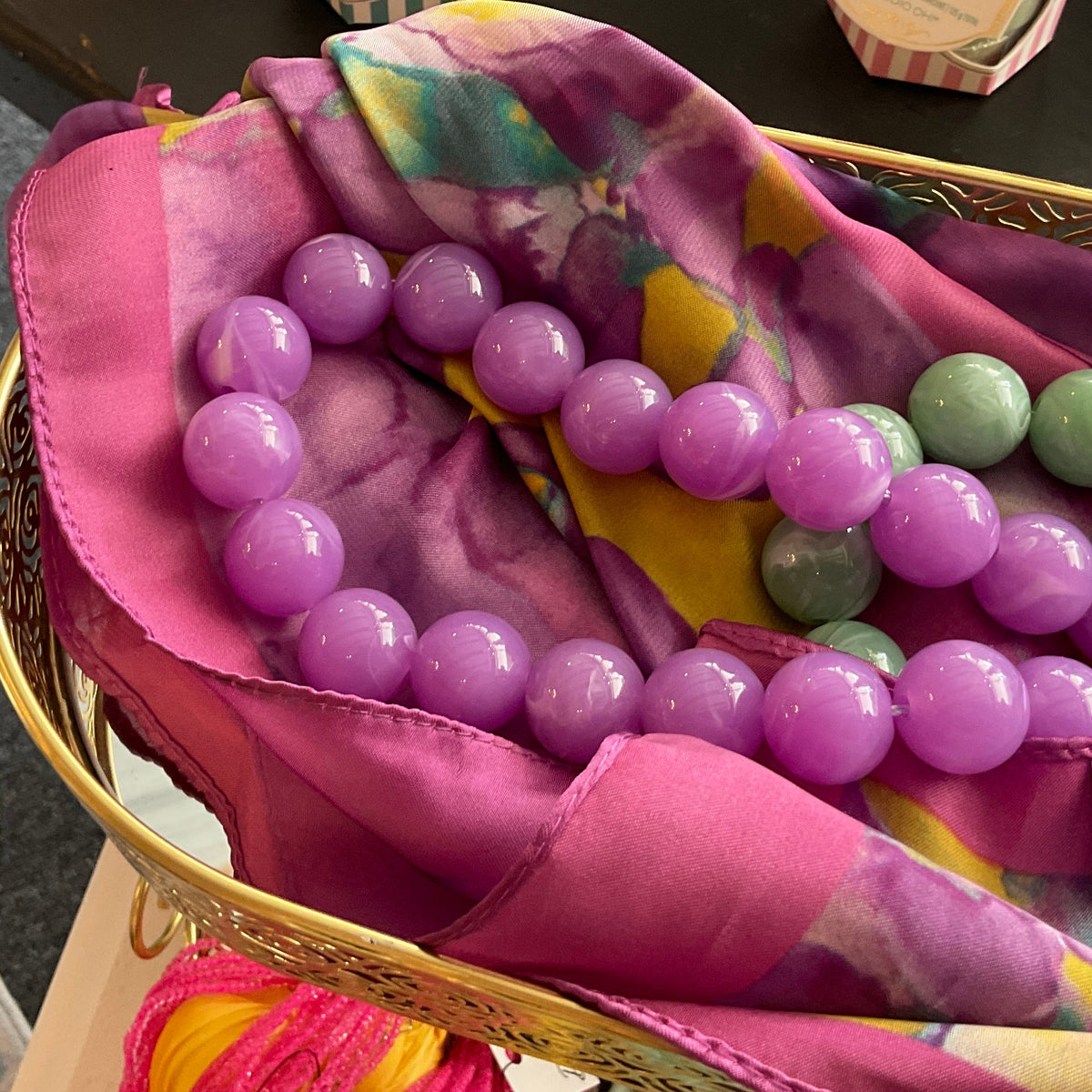 Hart Designs Jewelry - Solid Beaded Bubble Necklace