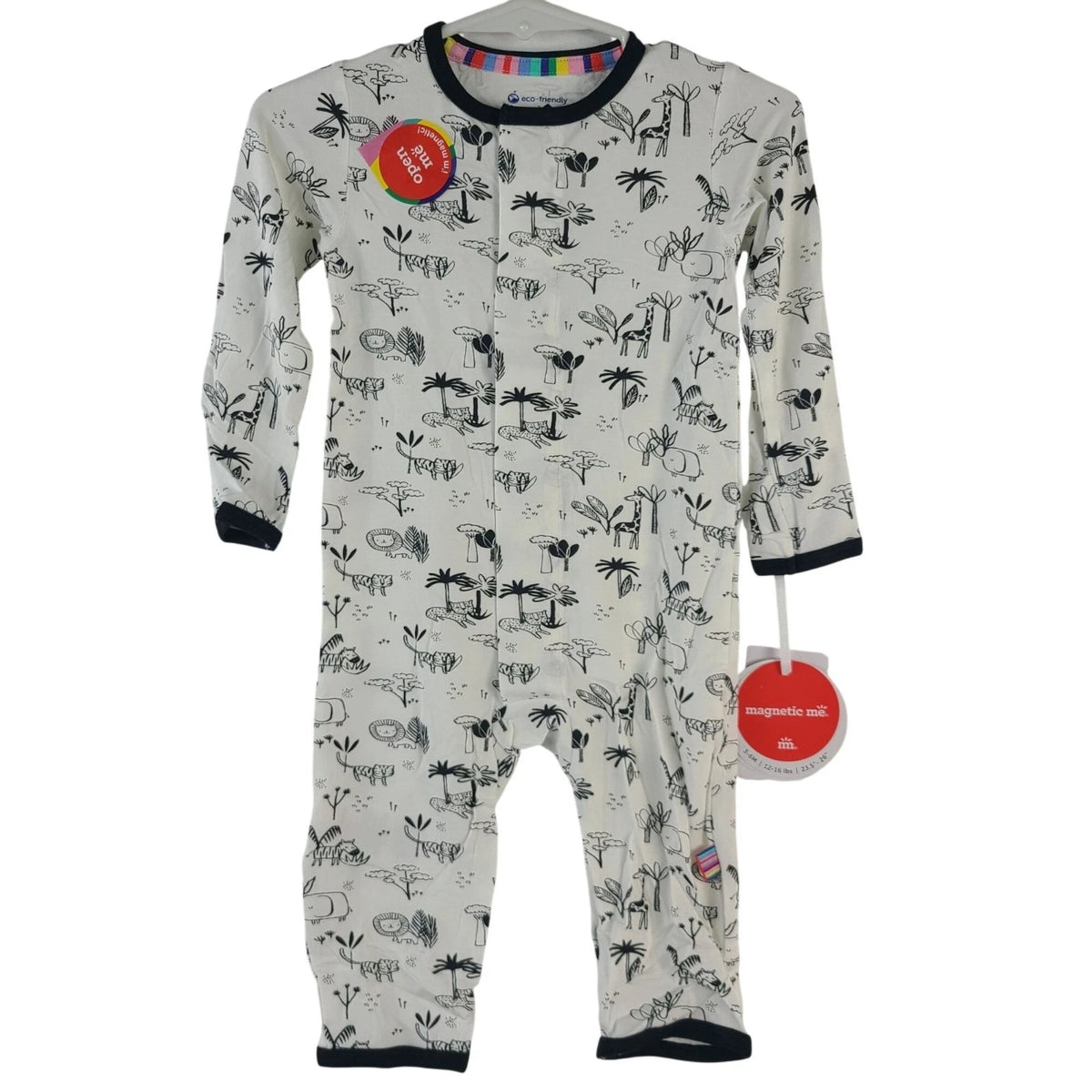 Magnetic Me Safari Baby Romper