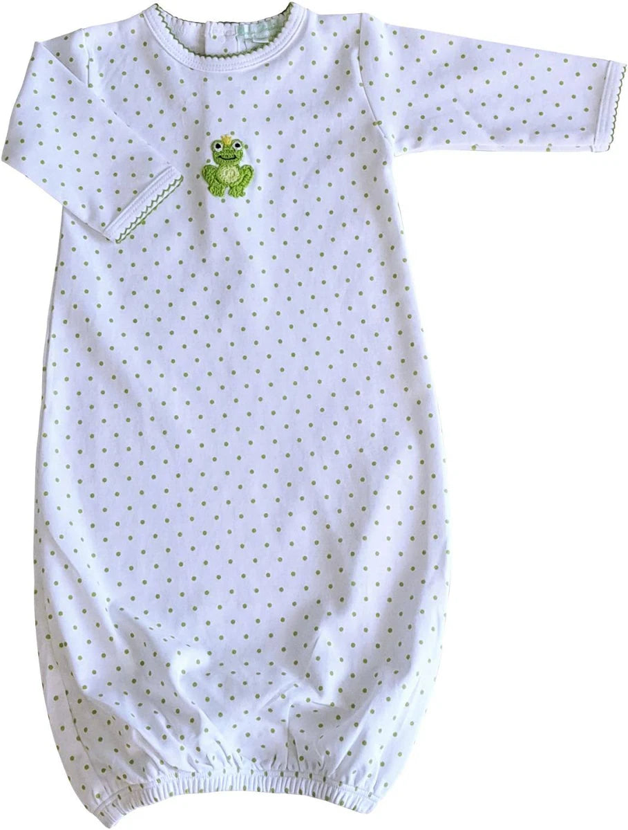 Little Threads Baby Frog Gown