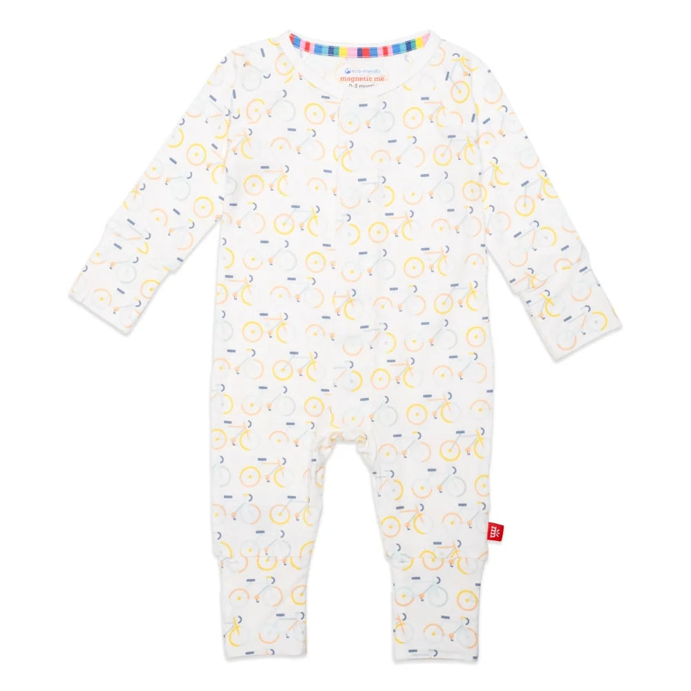 Magnetic Me Bicycle Baby Romper