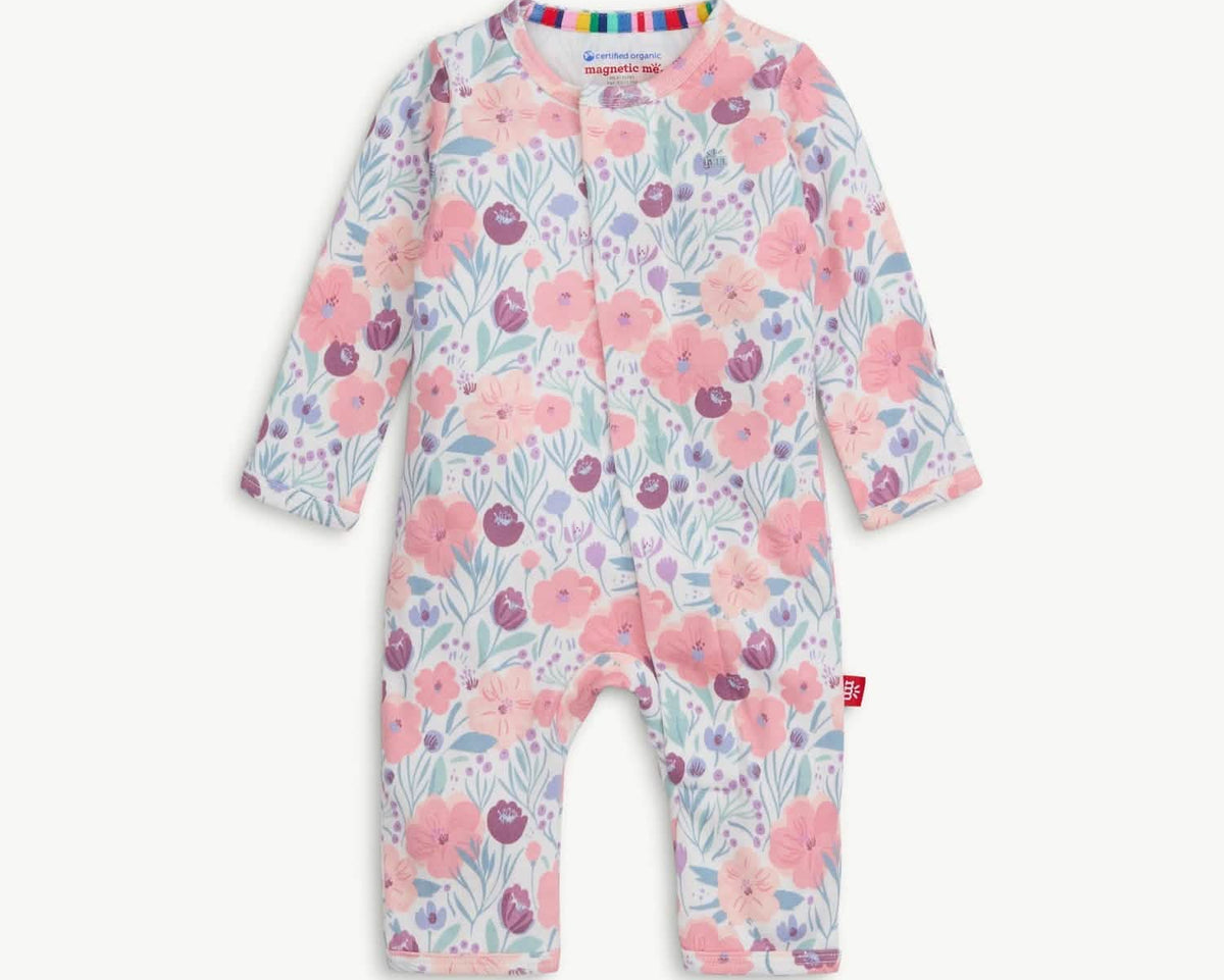 Magnetic Me Whistledon Floral Baby Romper